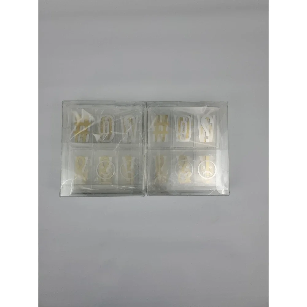 Room Essentials - Light Box Letters - Metallic‎ Gold - 2 Packs of 100
